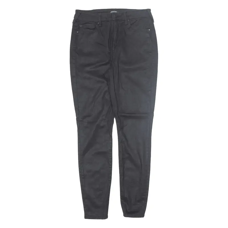 TRUE RELIGION Jenny High Rise Trousers Black Slim Skinny Womens W29 L28