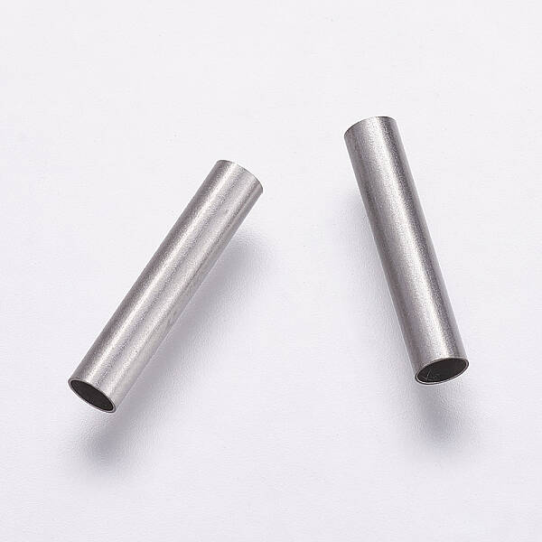 Non-Tarnish 304 Stainless Steel Tube Beads