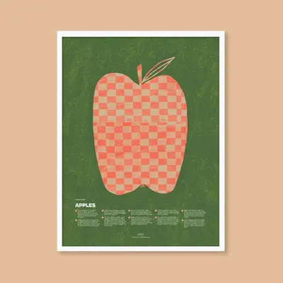 Apple Fun Facts Print