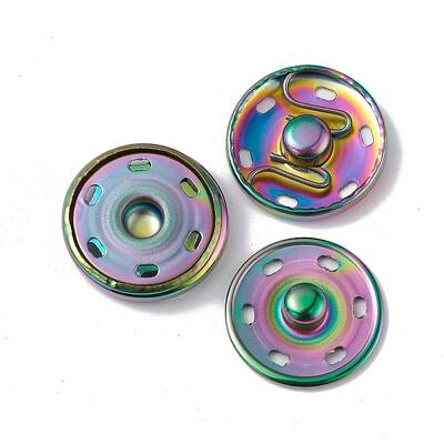 Ion Plating(IP) 202 Stainless Steel Snap Buttons