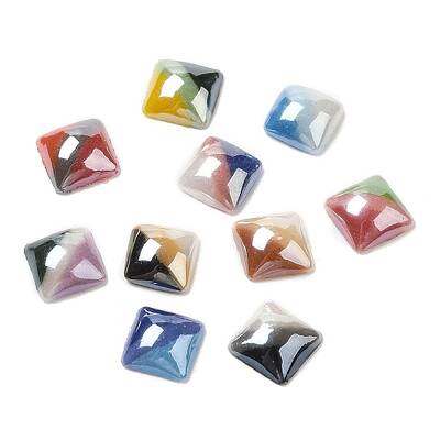 Two Tone Glass Cabochons