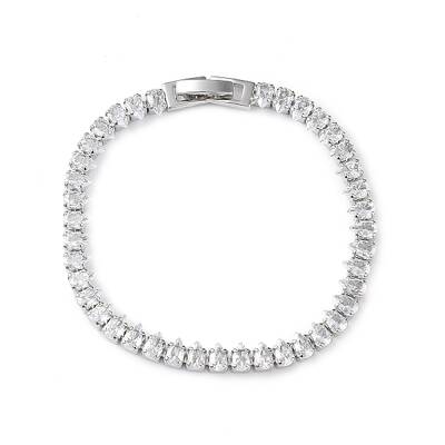 Cubic Zirconia Tennis Bracelet