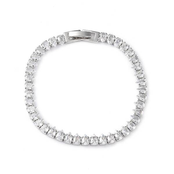 Cubic Zirconia Tennis Bracelet