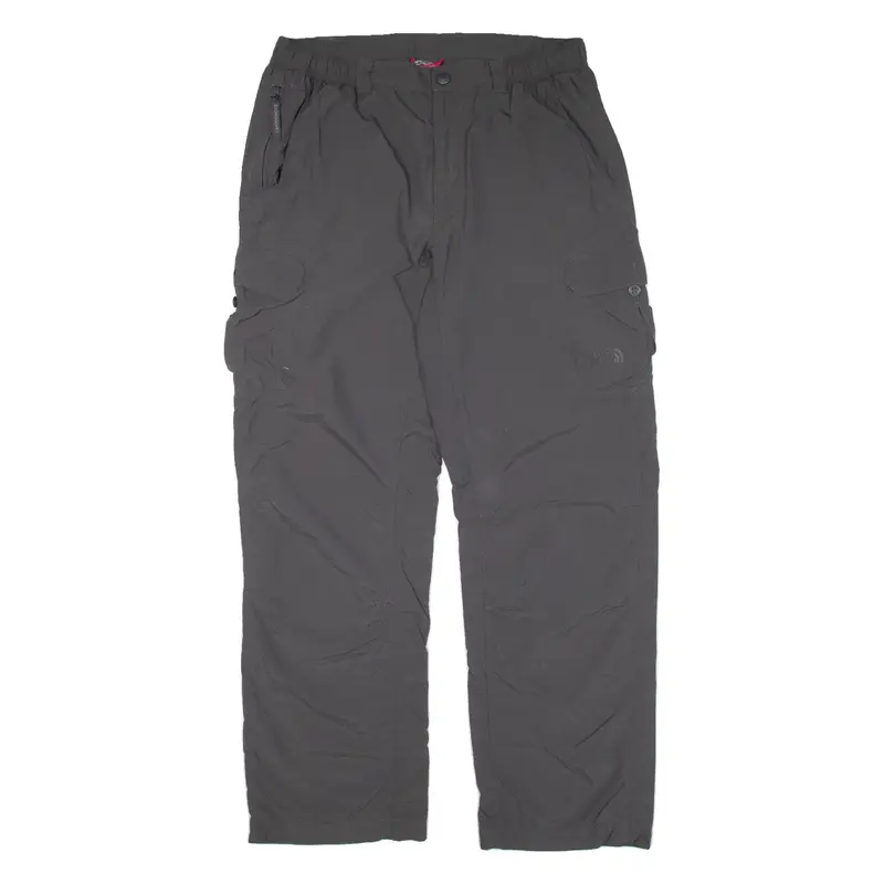 THE NORTH FACE Cargo Womens Trousers Grey Loose Straight W32 L31