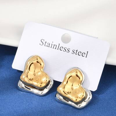 304 Stainless Steel Stud Earrings