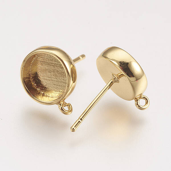 Brass Ear Stud Findings