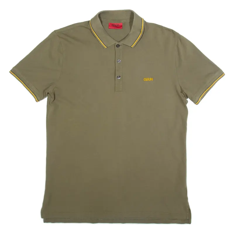 HUGO Slim Fit Mens Polo Shirt Green L