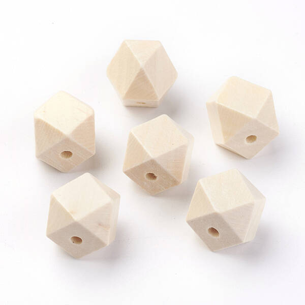 Unfinished Wood Beads