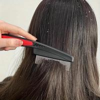 Hair Comb With Fine & Dense Teeth, Hand Holding Hairdressing Comb For Combing Hair, Heatless Styling Tool, Christmas Gift, Tr...