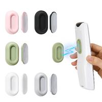 Magnetic Remote Control Holder, 2 Counts Self-adhesive Wall Mounted Remote Control Storage Bracket, Remote Control Holder for...