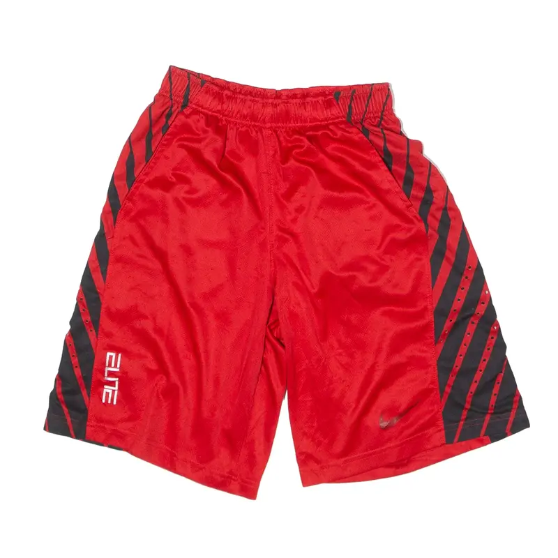 NIKE Sports Shorts Red Regular Mens S W22