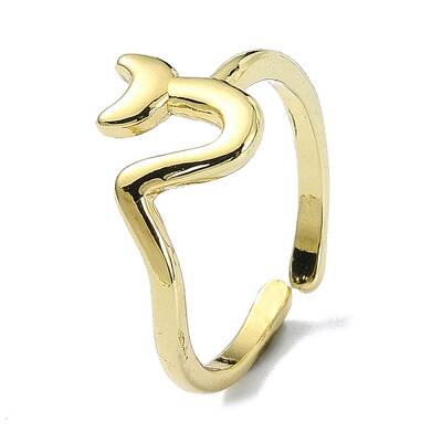 Brass Open Cuff Rings