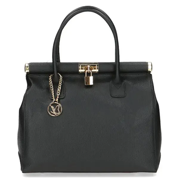 Caprice Borsa A Mano In Pelle Da Donna nera