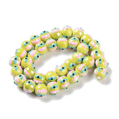 Handmade Porcelain Beads Strands