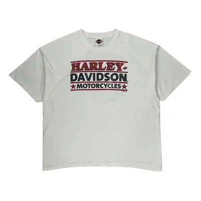 Tennessee Harley Davidson Graphic T-Shirt - 3XL White Cotton