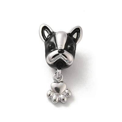 304 Stainless Steel Enamel European Beads