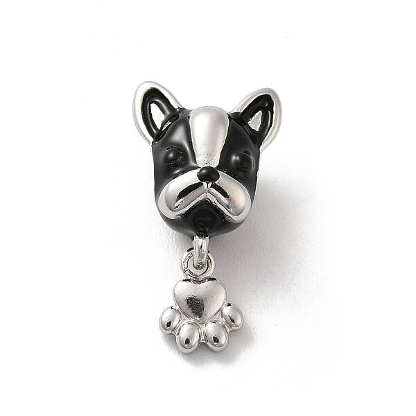 304 Stainless Steel Enamel European Beads