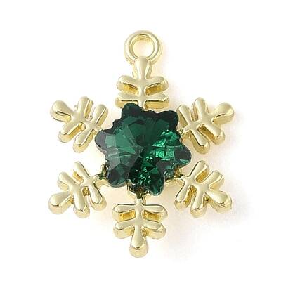 Alloy with Rhinestone Pendants