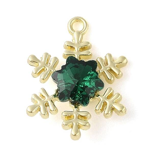 Alloy with Rhinestone Pendants
