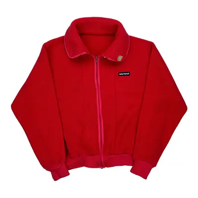 Helly Hansen Fleece Jacket - Medium Red Polyester