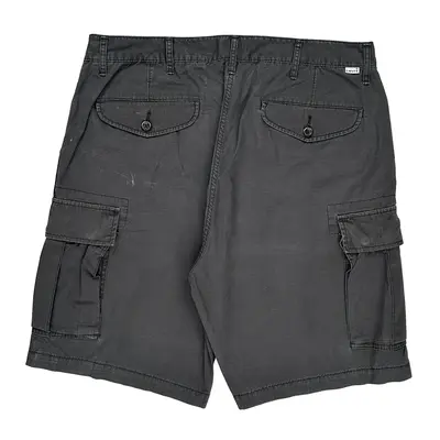 White Tab Levis Cargo Shorts - 36W 10L Grey Cotton | Size: 36″ waist