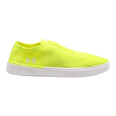 UNDER ARMOUR Low Top Trainers Yellow Synthetic Mens UK 6