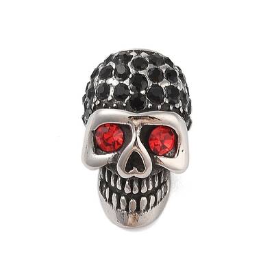 304 Stainless Steel Rhinestone Beads