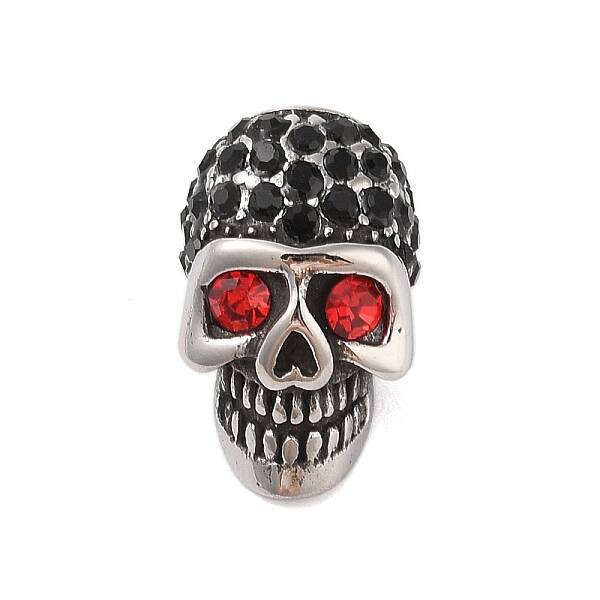 304 Stainless Steel Rhinestone Beads