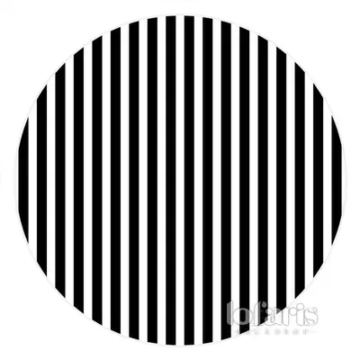 Aperturee Black And White Line Simple Round Birthday Backdrop | Round Birthday Backdrop Cover | Round Backdrop Cover Diy | Ro...