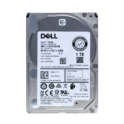 08DN1Y Dell 1TB 6Gb/s SATA 7200 2.5-inch 16MB Hard Drive