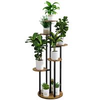Plant Stand 6 Tier 9 Potted Planter Rack Storage Organizer ,waterproofing, Placed on The Balcony for Home Storage Deals For Y...