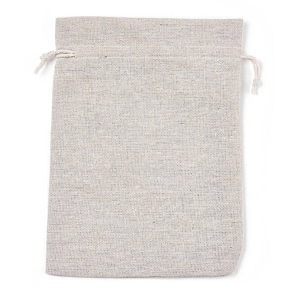 Cotton Cloth Packing Pouches Drawstring Bags
