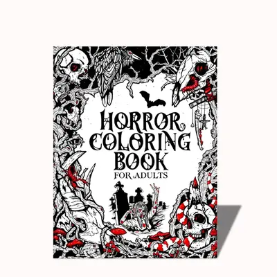 Dark Arts: A Horror Coloring Book Featuring Ghosts, Ghouls, and Grisly Monsters