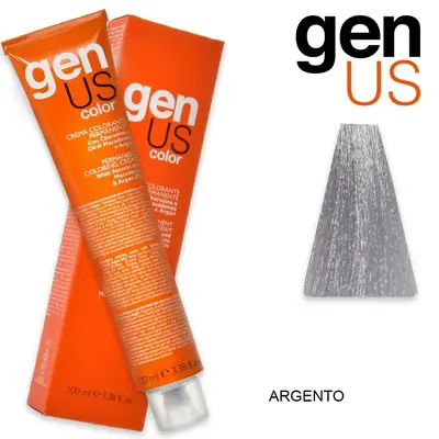 Crema Colorante Permanente Genus 100 Ml Argento