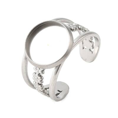 304 Stainless Steel Cuff Ring Components