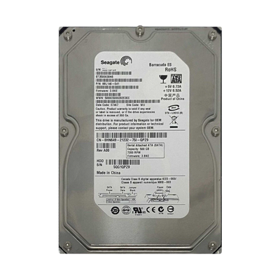 HN649 Dell 500GB 3Gb/s SATA 7200 3.5-inch 16MB Hard Drive
