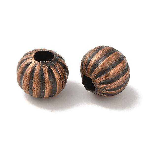 Iron Corrugated Beads