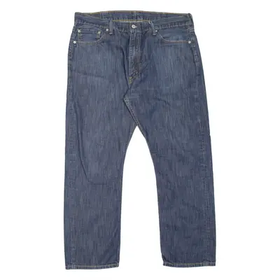 LEVI'S 513 Jeans Mens Blue Slim Straight W38 L27