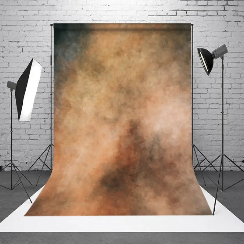 Retro Mouldy Light Brown Abstract Photo Backdrop - Aperturee