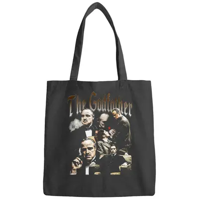 The Godfather Movie Vintage Bootleg Retro Rapper Graphic Rap Bags Bags