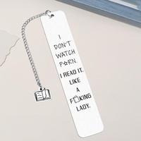 Book Lover Design Bookmark, 1 Count Creative Bookmark, Student Bookmark, Reading Gift for Women, Birthday Gift for Her, Frien...