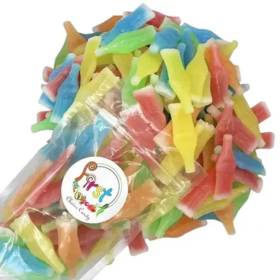 Wax Bottles Nostalgic Fun Candy Drink 1 Pound bag