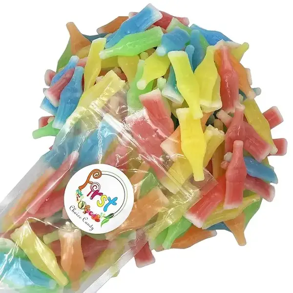 Wax Bottles Nostalgic Fun Candy Drink 1 Pound bag