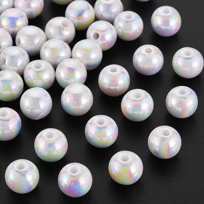Opaque Acrylic Beads