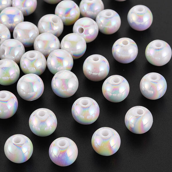 Opaque Acrylic Beads