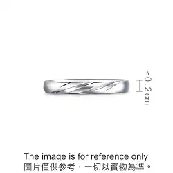 'Starry' 950 Platinum Ring