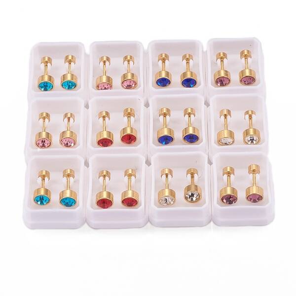 304 Stainless Steel Earlobe Plugs