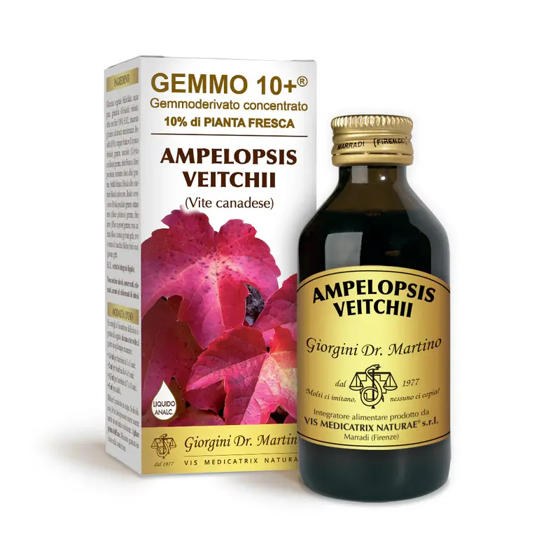 Dr Giorgini gemmo 10+ Canadian vine 100 ml non-alcoholic liquid
