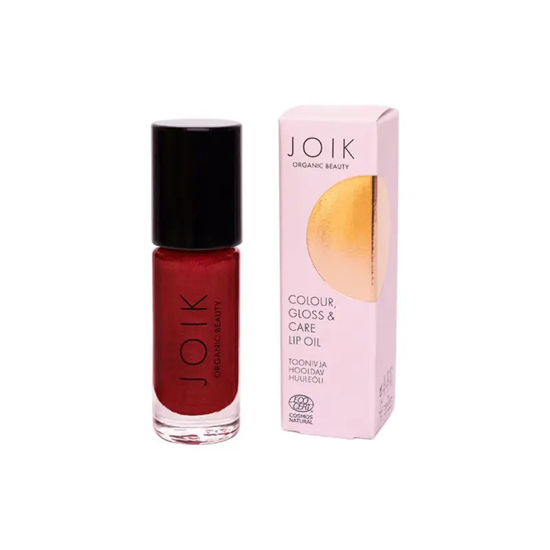 Joik organic Color Gloss & Care Lip Oil 07 Poppy Glam (450 ml)