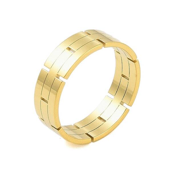 304 Stainless Steel Chain Shape Finger Ring